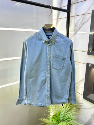 Tommy_Hilfiger Sky Imported Denim Super Premium Shirts F2583-SK