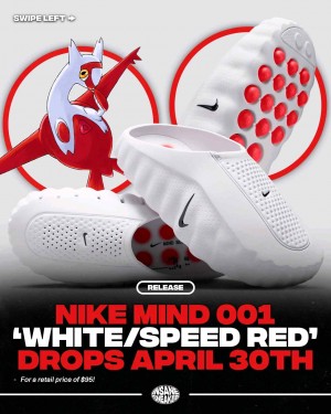 Nikee Mind 001 WhiteSpeed Red