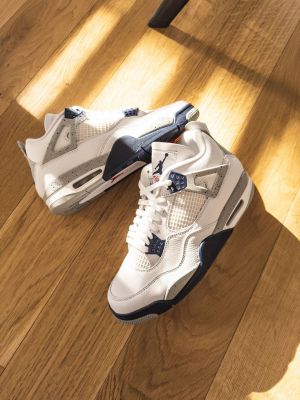NIK.E AIR JORDAN 4 MIDNIGHT NAVY