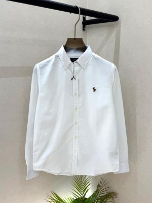 Ralp h Lauren Polo White Premium Classic Plain Shirt F3559-OF