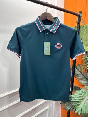 GUCC I COLLER X CHEST LOGO T-SHIRT 1184