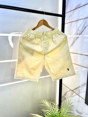 Ralp h Lauren Polo Cream Imported Premium Linen Shorts F2944-CR