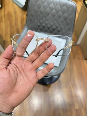 Maybac h Frameless Black Gold Frame With OG Kit