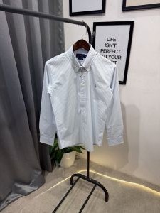  Ralp h lauren sky imported lining shirt with embroidery logo and brand button 