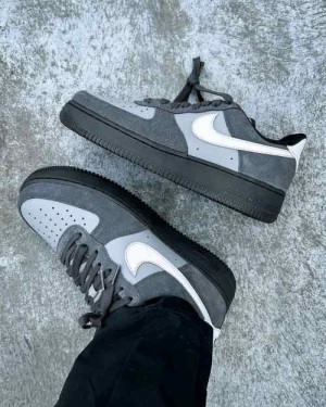 nikee Airforce 1 WOLF GREY ANTHRACITE