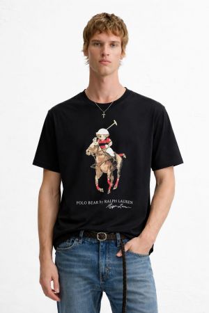 ralp-h l-auren p-olo imported store article  t shirt 