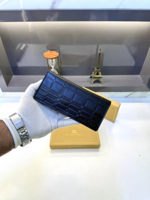 Burberr_y Long Wallet Black Fa 546