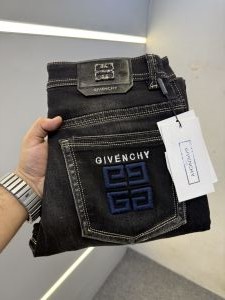 GIVENCHY PREMIUM BLACK DENIM JEANS REGULAR FIT LENGHT 39