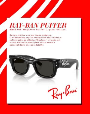 rayban pufffer dimond