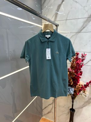 Lacost e Rama Green Premium Imported Cotton Lycra Fabric Polo with Embroidered Logo Sale Offer 1004