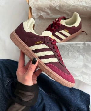 ADDIDA.S SAMBA MAROON WOMENS FIX