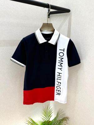 Tommy_Hilfiger Black Polo Premium Collar Neck T-shirt F2630-BL