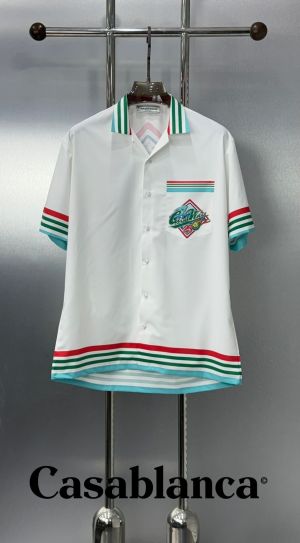 CASABLANCA PREMIUM WHITE SHIRT WITH PREMIUM BOX PACKING