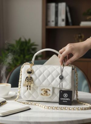 Chanel_Lambskin_Quilted_Flap_Top_Handle_Bag_With_Box_Dustbag_Bill