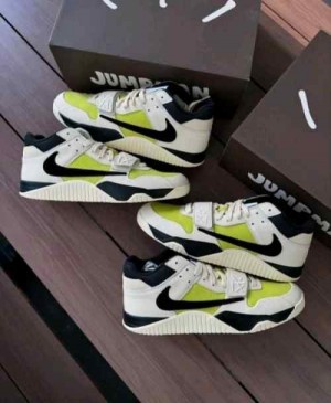 bright cactustravis scott x jordan jumpman jack trainer bright cactus