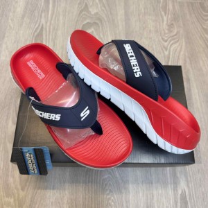 Skecher.s Go Recover Premium Navy Red White Simplex