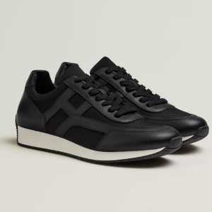 Hermes Chriss Black Sneaker with accessories