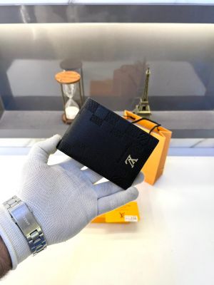 Loui_s Vuitton Black Wallet Fa 592