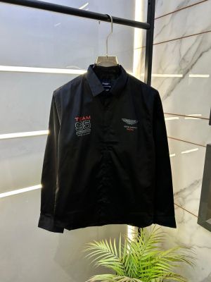 Aston Martin Hacket t Black Premium Shirts F2986-B1