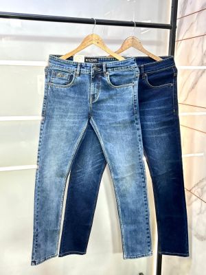 Balmai n Paris Imported Light Blue Super Premium Denim With Brand Box Packing And Carry Bag F3508-LBU