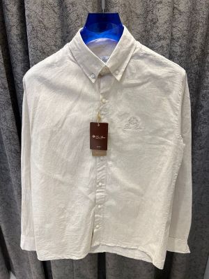LORO PIANA IMPORTED STORE ARTICLE SHIRT leelan fabric 