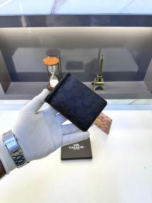 Coac_h Brown Money Cliper Fa 518