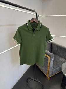 Hugo bos s imported quality polo tshirt green