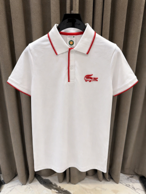 Lacost_e White Premium Polo