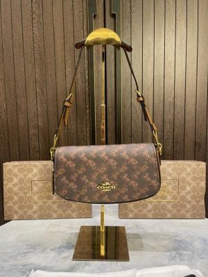 Coac_h Andrea Shoulder Bag In Signature Canvas with box  675