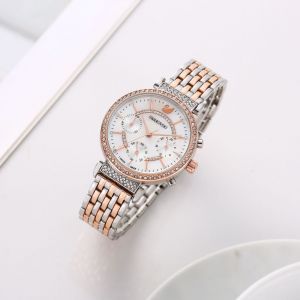 Swarovsk_i Passage Chronograph 2Ton-Copper-White