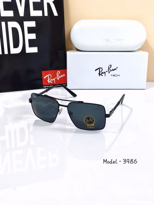 RAYBAN 3986 OFFICIAL STORE ARTICLE BLACK METAL GLASS QUALITY UV PROTECTION 120