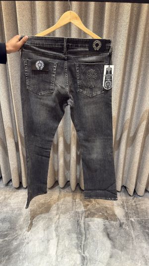 Chrome Hearts Dark Grey Imported Denim