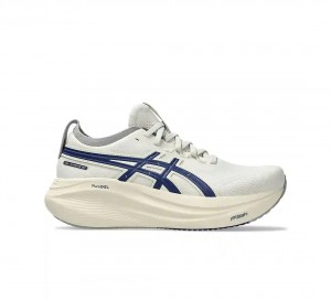 Asic s Gel Nimbus 27 Cream Navy