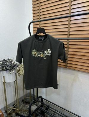 Christian Dio_r Furr Embroidered Printed Imported Premium T-shirt