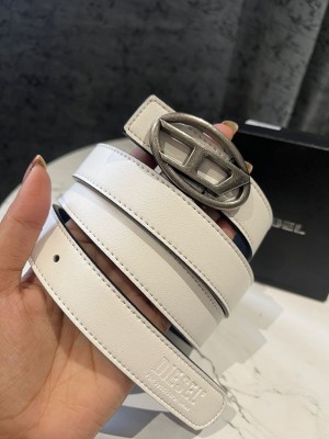 DIESE LX WHITE WOMEN BELT