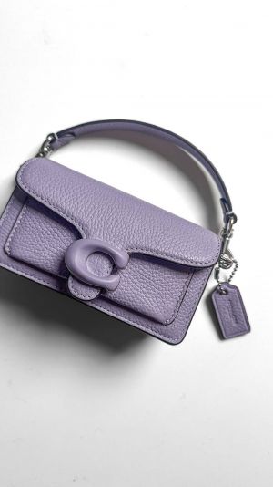Coach_Tabby_12_Mini_Pruple_Crossbody_With_OriginalBox_DustCover_CarryBag