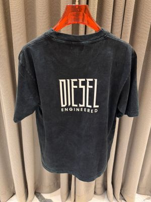 Diese_l Round Neck T-shirt Dark Grey