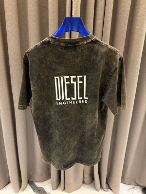 Diese_l Round Neck T-shirt Olive
