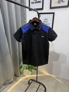 Hugoboss box pack imported polo tshirt black