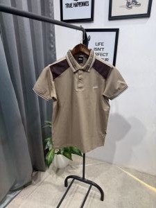 Hugoboss box pack imported polo tshirt beige