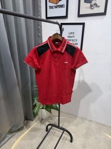 Hugoboss box pack imported polo tshirt red