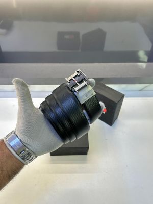 Tommy_Hilfiger Black Silver Belt Fa 293