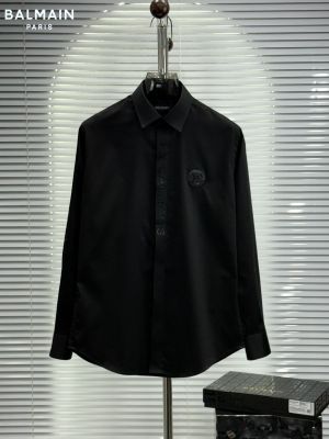 Balmai n Paris Black Premium Imported Fabric Shirt 3050