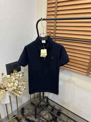 Burberr_y Logo Chain Imported Classic Polo T-shirt (DN 618)