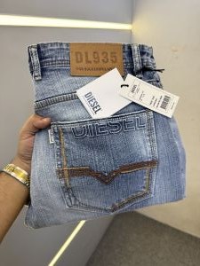 DIESE-L PREMIUM LIGHT BLUE DENIM JEANS STRAIGHT FIT LENGHT 41