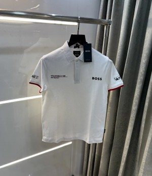 Hugo Bos s Porsche Premium Tshirt White 3430