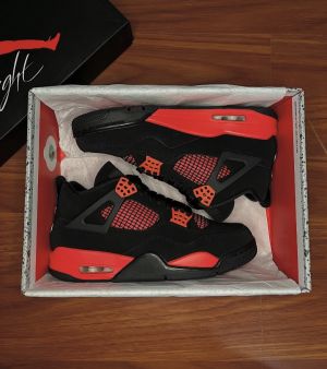 jordan 4 thunder red top batch semi ua