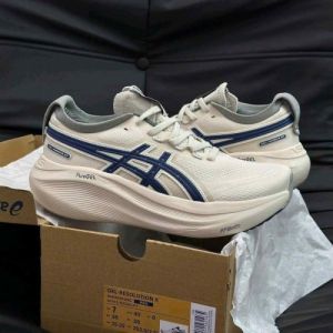 Asic s Gel nimbus 27 cream navy 