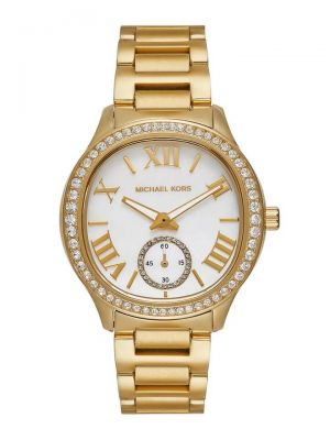 Micheal_kors everest analog mk4805 white marble  hvy 23(1) 