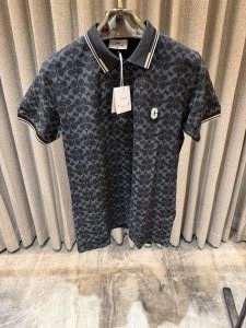 Coac h Black Imported Polo Tshirt With Box